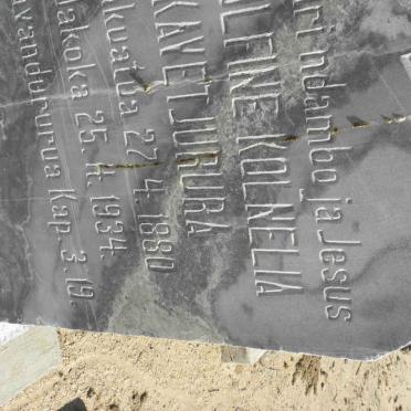 KAVETJURURA ?lfine Kolnelia 1880-1934