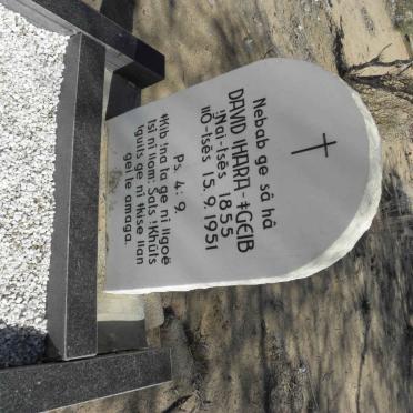 GEIB David, HARA 1855-1951