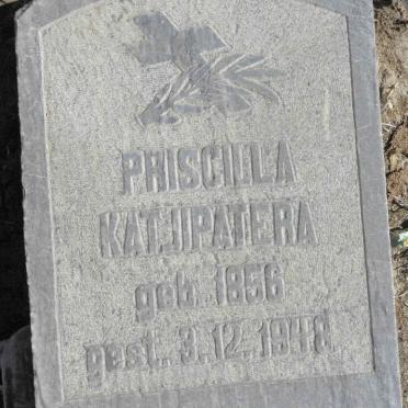 KATJIPATERA Priscilla 1856-1948