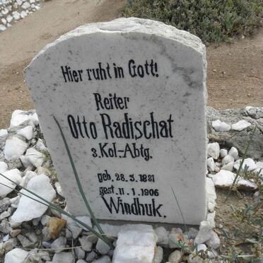 RADISCHAT Otto 1881-1906