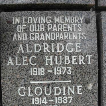 ALDRIDGE Alec Hubert 1918-1973 &amp; Gloudine 1914-1987
