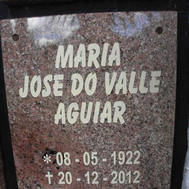 AGUIAR Maria Jose Do Valle 1922-2012