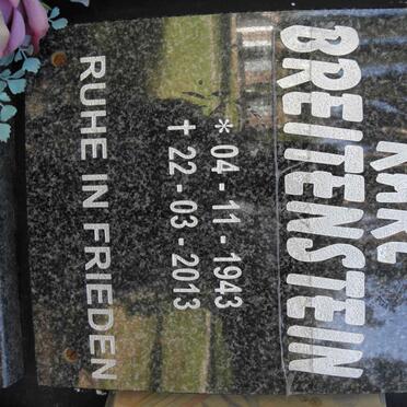 BREITENSTEIN Karl 1943-2013