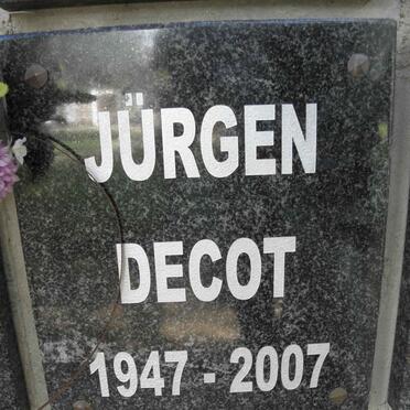 DECOT Jurgen 1947-2007