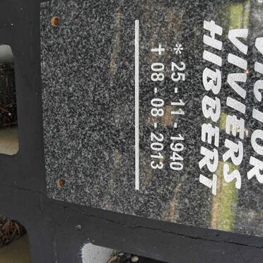 HIBBERT Victor Viviers 1940-2013