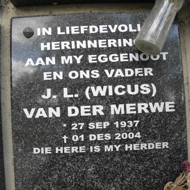 MERWE J.L., van der 1937-2004