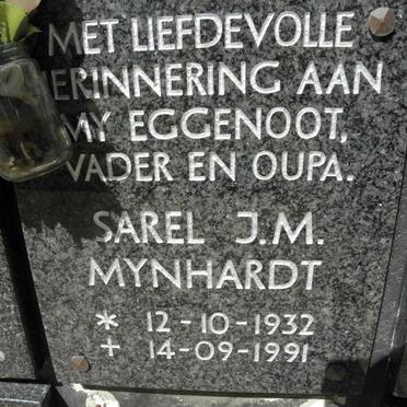 MYNHARDT Sarel J.M. 1932-1991