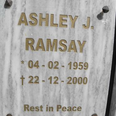 RAMSAY Ashley J. 1959-2000