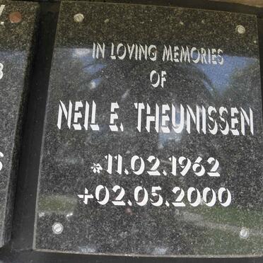 THEUNISSEN Neil E. 1962-2000