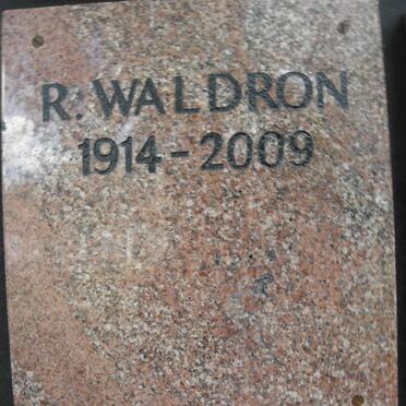 WALDRON R. 1914-2009