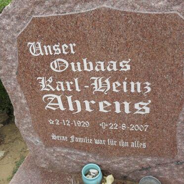AHRENS Karl-Heinz 1929-2007