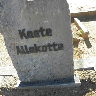 ALLEKOTTE Kaete 