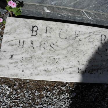 BECKER Hans 1912-2000 &amp; Hile 1922-2005