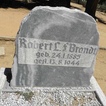 BRANDT Robert L.F. 1885-1944