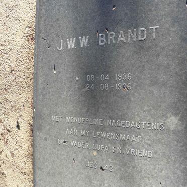 BRANDT J.W.W. 1936-1996