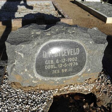 BYLEVELD D.P. 1902-1976