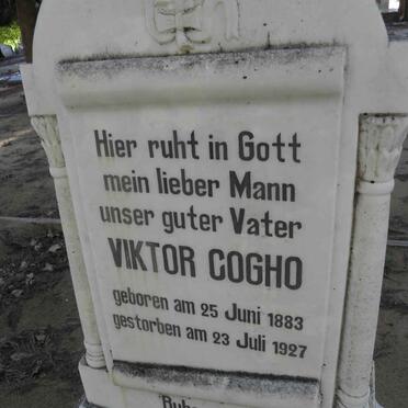 COGHO Viktor 1883-1927