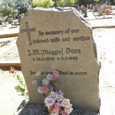 DARE J.M. 1939-1989