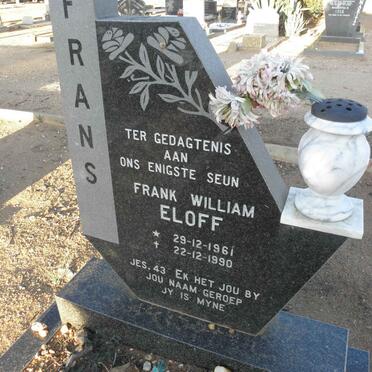 ELOFF Frank William 1961-1990