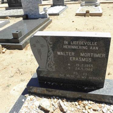 ERASMUS Walter Mortimer 1955-1986