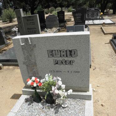 EWALD Peter 1934-1989