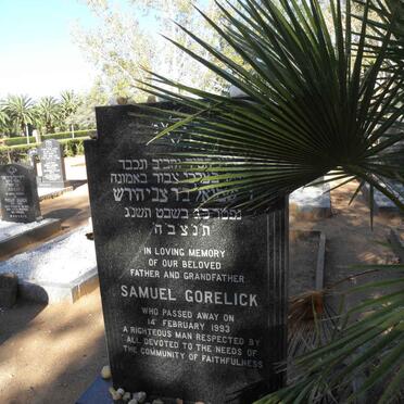 GORELICK Samuel -1993