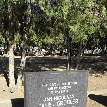 GROBLER Jan Nicolaas Daniël 1940-1972