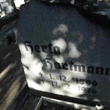 HARTMANN Herta 1899-1976