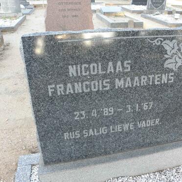 MAARTENS Nicolaas Francois 1889-1967