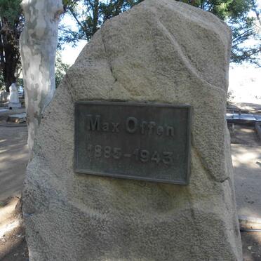 OFFEN Max 1885-1943