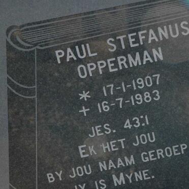 OPPERMAN Paul Stefanus 1907-1983