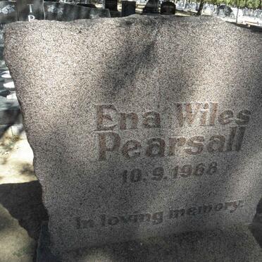 PEARSALL Ena Wiles -1968