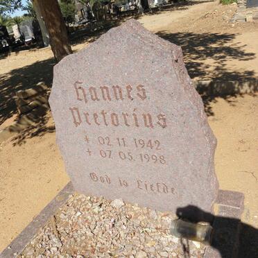 PRETORIUS Hannes 1942-1998