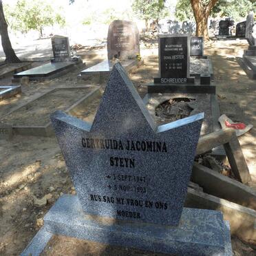 STEYN Gertruida Jacomina 1947-1993