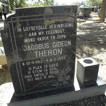THERON Jacobus Gideon 1912-1977