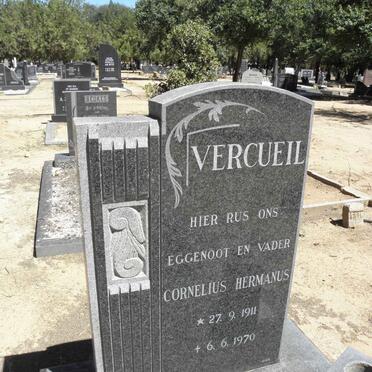 VERCUEIL Cornelius Hermanus 1911-1970