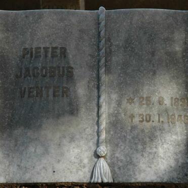 VENTER Pieter Jacobus 1890-1946