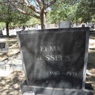 WESSELS Elma 1913-1971