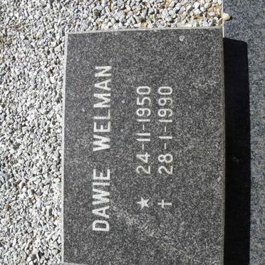 WELMAN Dawie 1950-1990