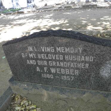 WEBBER A.F. 1880-1957