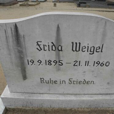 WEIGEL Frida 1895-1960