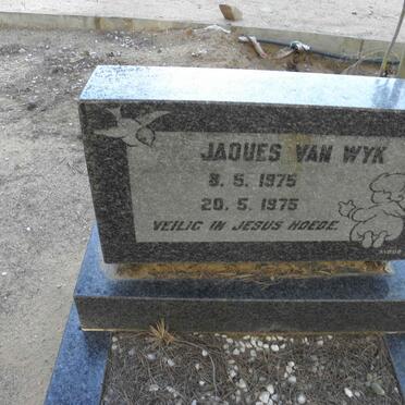 WYK Jaques, van 1975-1975