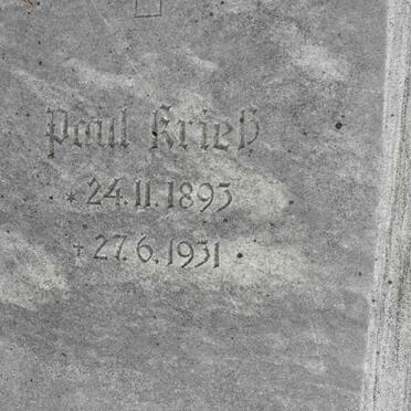 ? KRIE? Paul 1895-1931