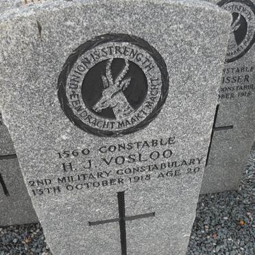 VOSLOO H.J. -1918