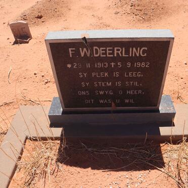 DEERLING F.W. 1913-1982