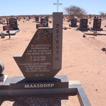 MAASDORP Petrus H. 1928-1997