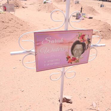 WATERS Sarah 1953-2023