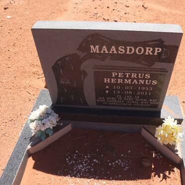 MAASDORP Petrus Hermanus 1953-2011