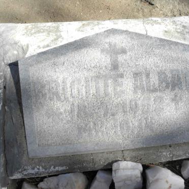 ALBAT Brigitte 18?7-1952