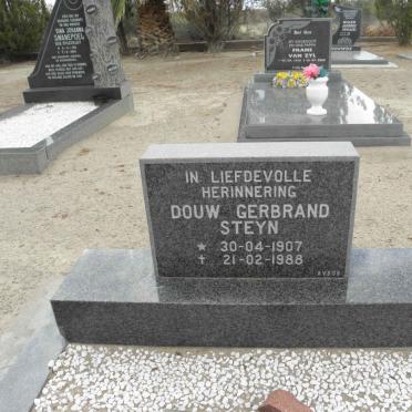 STEYN Douw Gerbrand 1907-1988